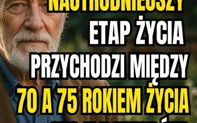 Wiek między 70 a 75 lat to najcięższy etap życia — oto 5 prawdziwych powodów